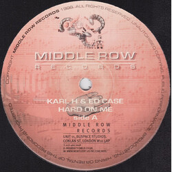 Carl H / Ed Case Hard On Me / Milo's Tune USED VINYL 12INCH