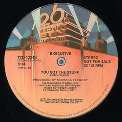Executive (3) You Got The Stuff Vinyl 12" USED