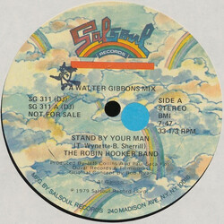 Robin Hooker Band Stand By Your Man USED VINYL 12"