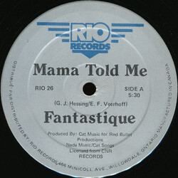 Fantastique Mama Told Me VINYL 12" USED