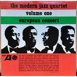 The Modern Jazz Quartet European Concert: Volume One Vinyl LP USED