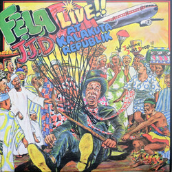 Fela Kuti / Africa 70 J.J.D (Johnny Just Drop!!) - Live!! At Kalakuta Republik Vinyl LP USED