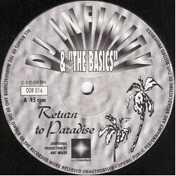 DJ Infinity & The Basics Return To Paradise / Total Domination USED VINYL 12INCH 45 RPM