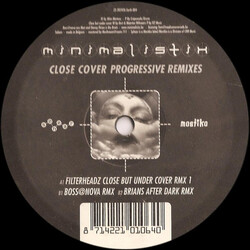 Minimalistix Close Cover (Progressive Remixes) VINYL 12" USED