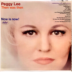 Peggy Lee Then Was Then And Now Is Now Vinyl LP USED