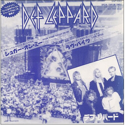 Def Leppard Pour Some Sugar On Me USED VINYL 7INCH 45 RPM SINGLE PROMO STEREO