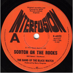 The Band Of The Black Watch Scotch On The Rocks USED VINYL 7INCH 45 RPM