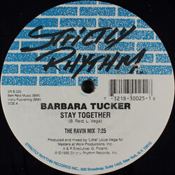 Barbara Tucker Stay Together VINYL 12" USED