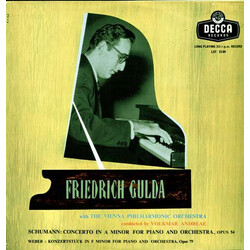 Friedrich Gulda / Wiener Philharmoniker / Volkmar Andreae Schumann: Concerto In A Minor For Piano And Orchestra, Opus 54; Weber: Konzertstück In F Min