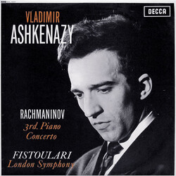 Vladimir Ashkenazy / Sergei Vasilyevich Rachmaninoff / Anatole Fistoulari / The London Symphony Orchestra 3rd. Piano Concerto Vinyl LP USED