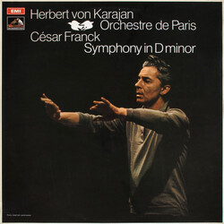 César Franck / Orchestre De Paris / Herbert von Karajan Symphony In D Minor Vinyl LP USED