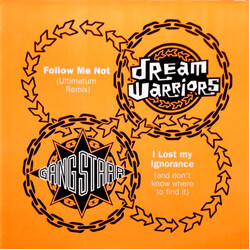 Dream Warriors / Gang Starr Follow Me Not / I Lost My Ignorance (And Don't Know Where To Find It) USED VINYL 12INCH 45 RPM MAXI-SINGLE STEREO