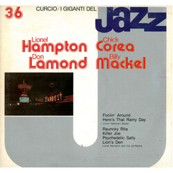 Lionel Hampton / Chick Corea / Don Lamond / Billy Mackel I Giganti Del Jazz Vol. 36 Vinyl LP USED