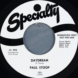 Paul Stoop Daydream / French Indian Hills USED VINYL 7INCH 45 RPM SINGLE PROMO