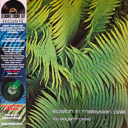 Edgar Froese Epsilon In Malaysian Pale Vinyl LP USED