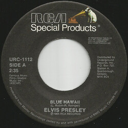 Elvis Presley Blue Hawaii / Hawaiian Wedding Song USED VINYL 7INCH 45 RPM REISSUE