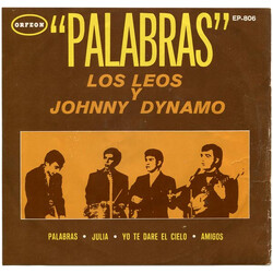 Los Leos / Johnny Dynamo Palabras Vinyl 7" USED