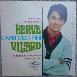 Hervé Vilard Capri C'est Fini Vinyl 7" USED