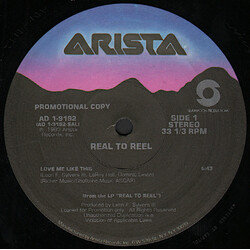 Real To Reel Love Me Like This USED VINYL 12INCH 33 S RPM PROMO