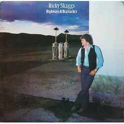 Ricky Skaggs Highways & Heartaches Vinyl LP USED