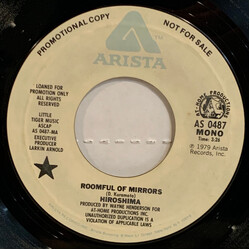 Hiroshima (3) Roomful Of Mirrors USED VINYL 7INCH 45 RPM SINGLE PROMO STEREO MONO