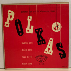 Lawrence Welk And His Champagne Music Polkas USED VINYL 7INCH 45 RPM EP