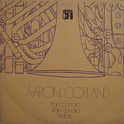 Aaron Copland Piano Sonata / Violin Sonata / Vitebsk Vinyl LP USED