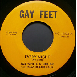 Joe White and Chuck / The Baba Brooks Band Every Night / 1st Session USED VINYL 7INCH 45 RPM