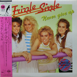Frizzle Sizzle Never Give Up USED VINYL 12INCH PROMO