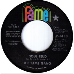 The Fame Gang Soul Feud / Grits And Gravy VINYL 7" USED