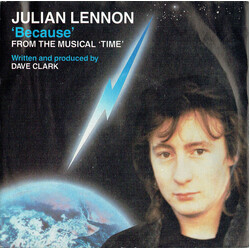 Julian Lennon Because USED VINYL 7INCH 45 RPM SINGLE STEREO