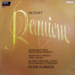 Wolfgang Amadeus Mozart / Margaret Price / Trudeliese Schmidt / Francisco Araiza / Theo Adam / Rundfunkchor Leipzig / Staatskapelle Dresden / Peter Sc