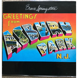 Bruce Springsteen Greetings From Asbury Park N.J. Vinyl LP USED