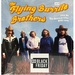 The Flying Burrito Bros Live At The Bottom Line NYC 1976 Vinyl LP USED