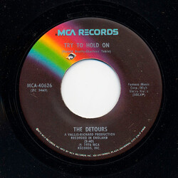 The Detours (3) Try To Hold On Vinyl 7" USED