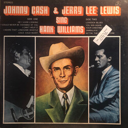 Johnny Cash / Jerry Lee Lewis Johnny Cash & Jerry Lee Lewis Sing Hank Williams Vinyl LP USED