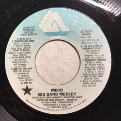 Meco Monardo Big Band Medley USED VINYL 7INCH 45 RPM SINGLE PROMO