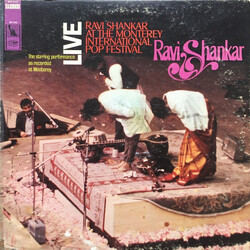Ravi Shankar Ravi Shankar At The Monterey International Pop Festival Vinyl LP USED
