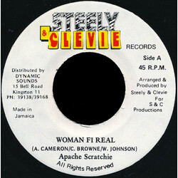 Apache Scratchy Woman Fi Real USED VINYL 7INCH 45 RPM