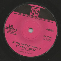 Val Doonican If The Whole World Stopped Lovin' Vinyl 7" USED