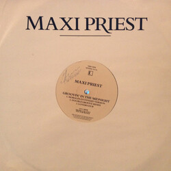 Maxi Priest Groovin' In The Midnight USED VINYL 12INCH 33 S RPM PROMO