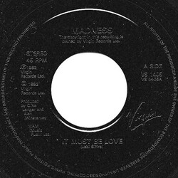 Madness It Must Be Love Vinyl 7" USED