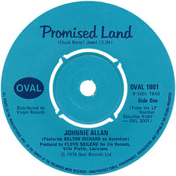 Johnnie Allan / Shelton Dunaway Promised Land / Betty And Dupree USED VINYL 7INCH 45 RPM SINGLE