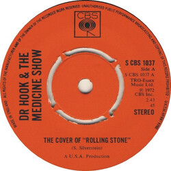 Dr. Hook & The Medicine Show The Cover Of "Rolling Stone" USED VINYL 7INCH 45 RPM SINGLE