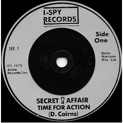 Secret Affair Time For Action USED VINYL 7INCH 45 RPM SINGLE