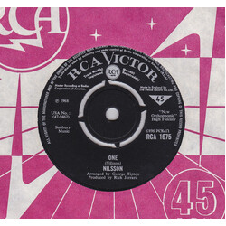 Harry Nilsson One / Sister Marie USED VINYL 7INCH SINGLE 45 RPM