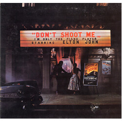 Elton John Don't Shoot Me I'm Only The Piano Player Vinyl LP USED