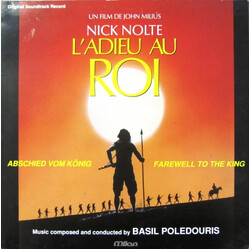 Basil Poledouris L'Adieu Au Roi (Farewell To The King Original Soundtrack Record) Vinyl LP USED