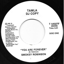 Smokey Robinson You Are Forever USED VINYL 7INCH 45 RPM SINGLE PROMO