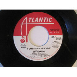Ray Charles I Can See Clearly Now USED VINYL 7INCH 45 RPM PROMO STEREO MONO